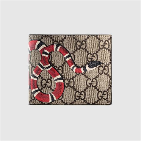 gucci portafoglio uomo serpente|Portafogli e portatessere Gucci da uomo .